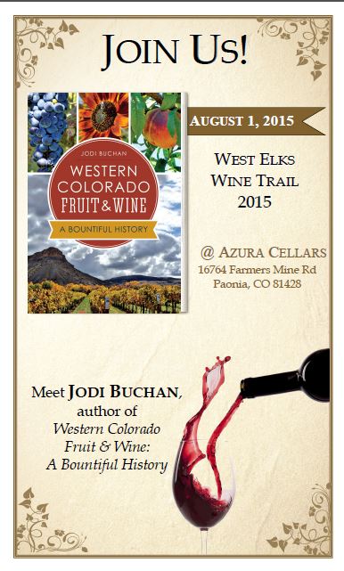 West Elks Wine Trail signing poster image