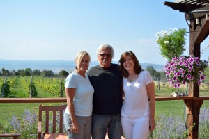 Leroux Creek owners and Jodi